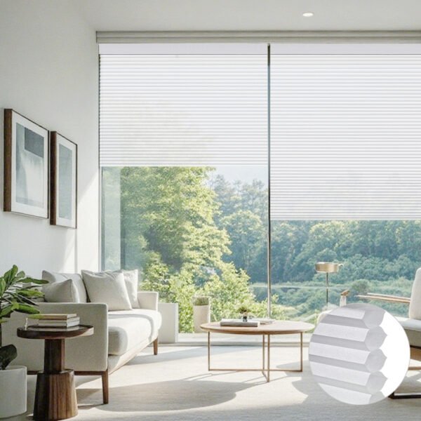 Aprilsmart Motorized Blackout Cellular Shades - Image 2