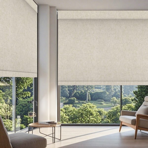 Aprilsmart No Drill Motorized Roller Shades - Image 3