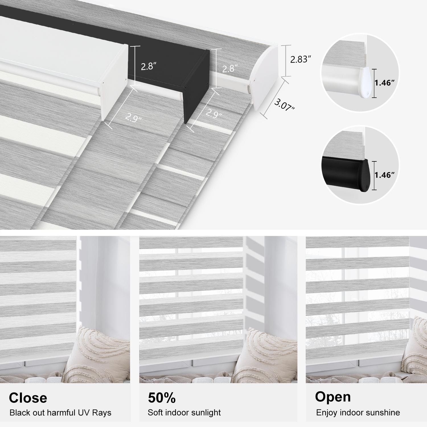 100% Zebra Shades 24