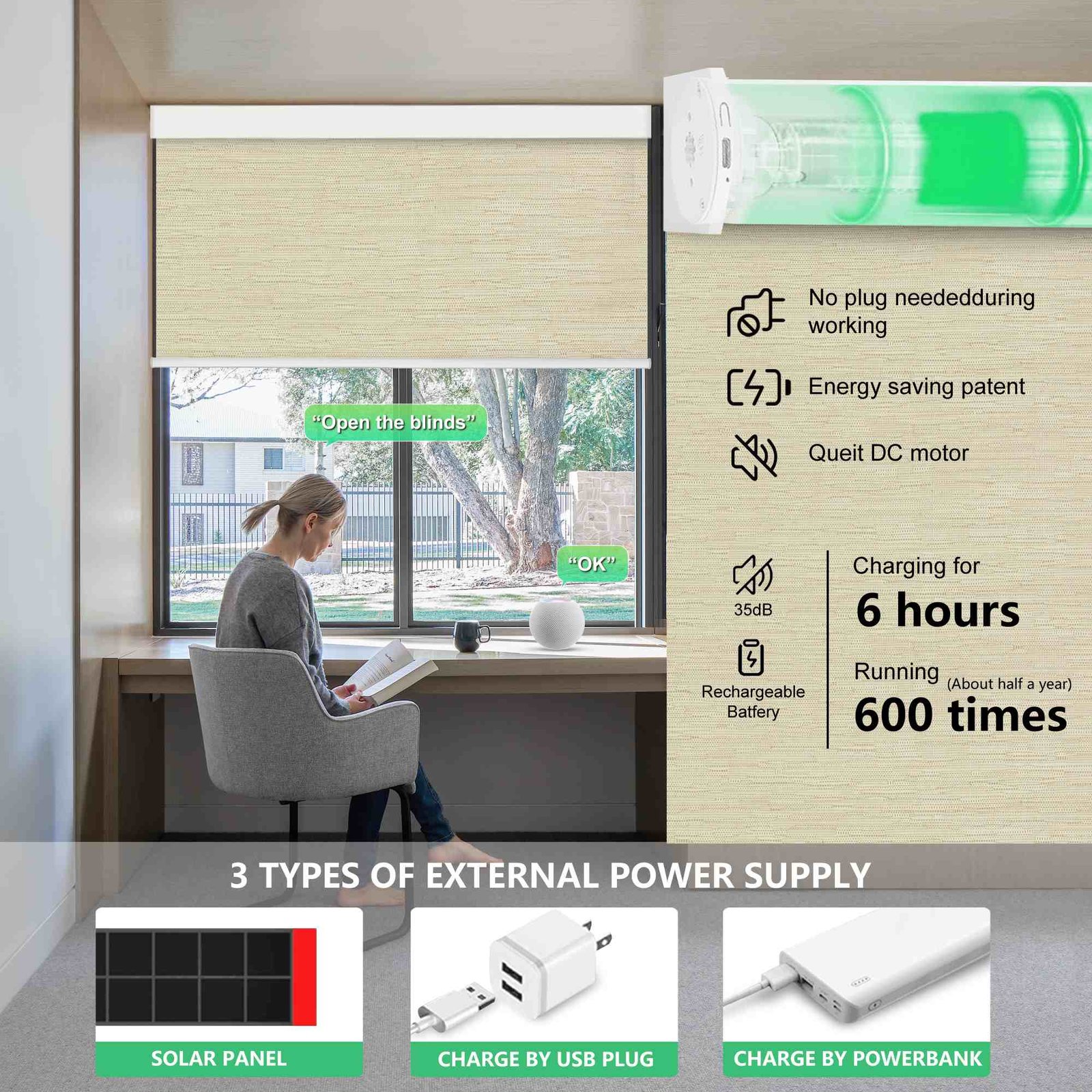 Blackout Roller Shades safari23
