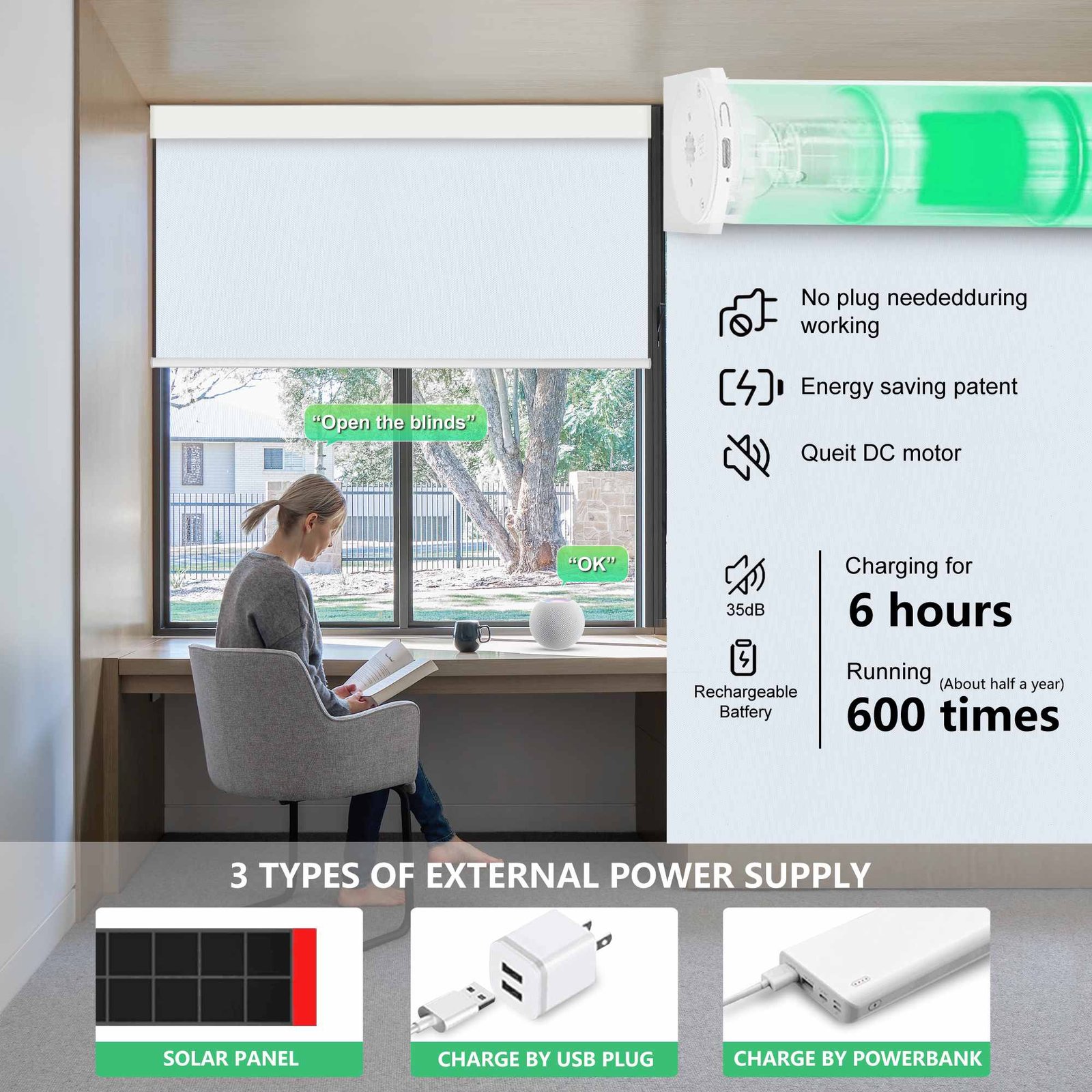 Blackout Roller Shades vinyl12