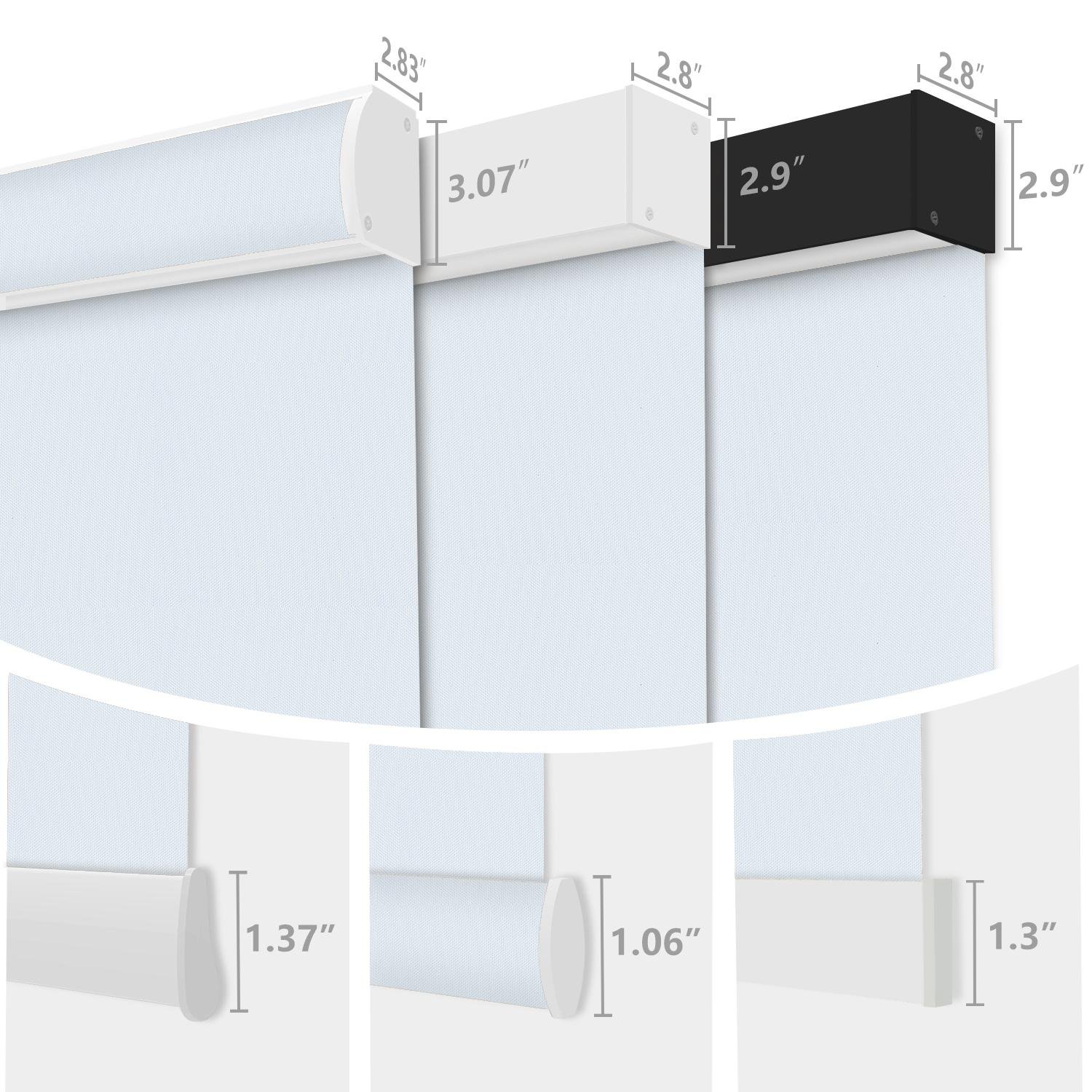 Blackout Roller Shades vinyl13