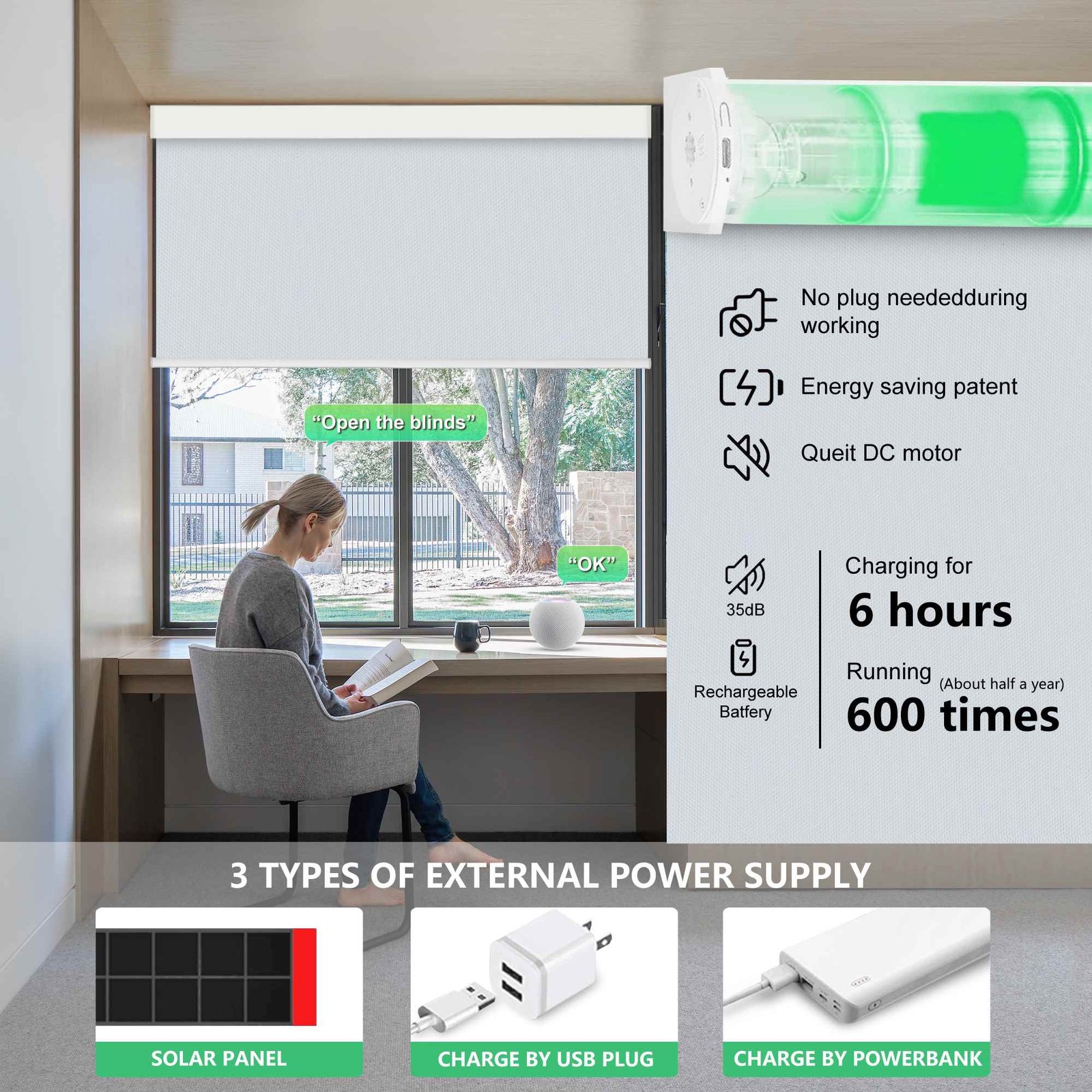 Blackout Roller Shades vinyl43