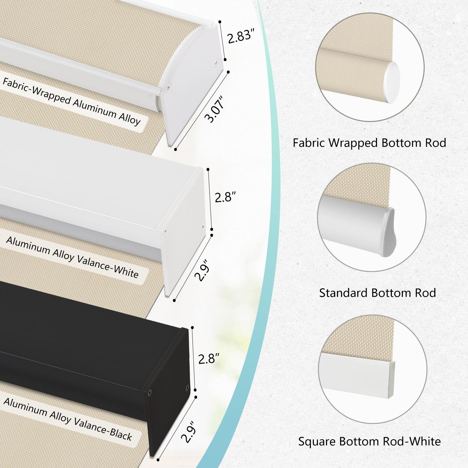 Light Filtering Roller Shades aventus24