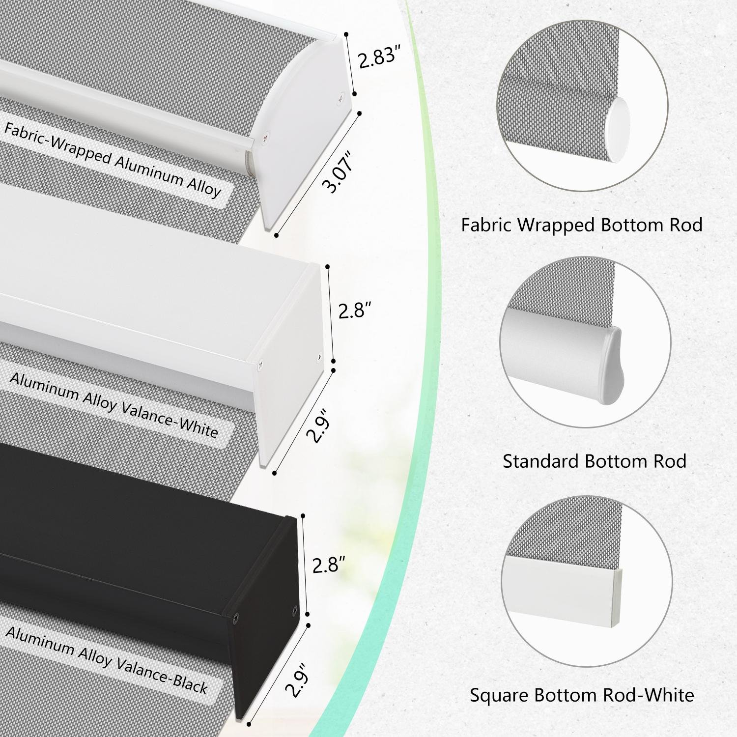 Light Filtering Roller Shades aventus34