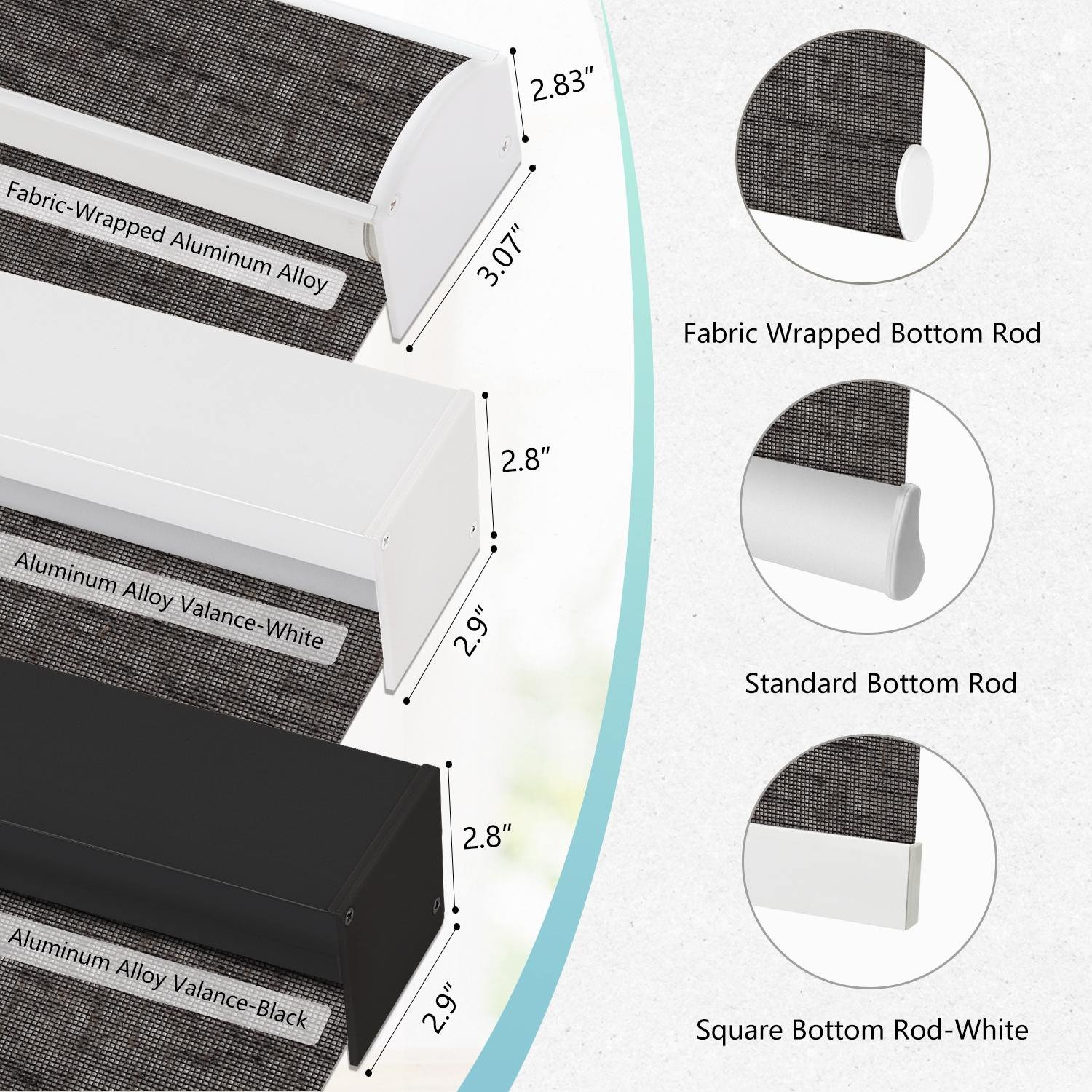 Light Filtering Roller Shades sunscreen43
