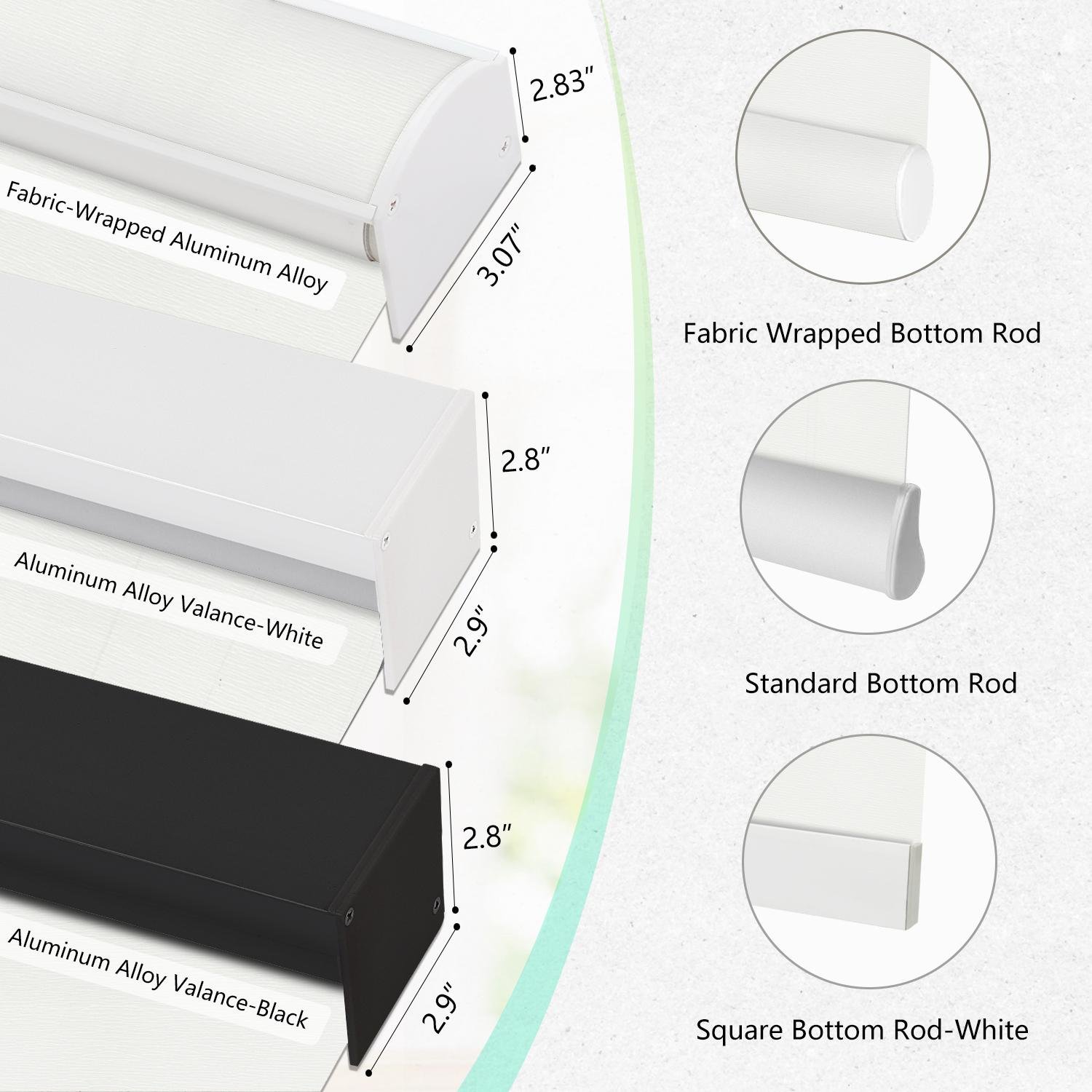 Light Filtering Roller Shades treebark14