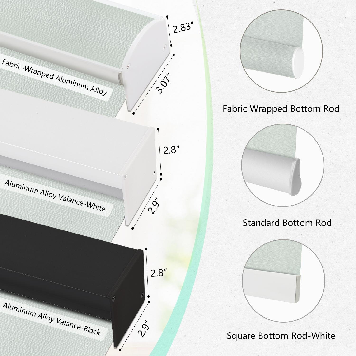 Light Filtering Roller Shades treebark33