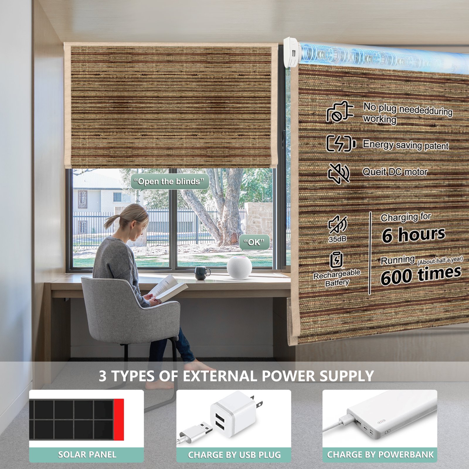 woven wood shades