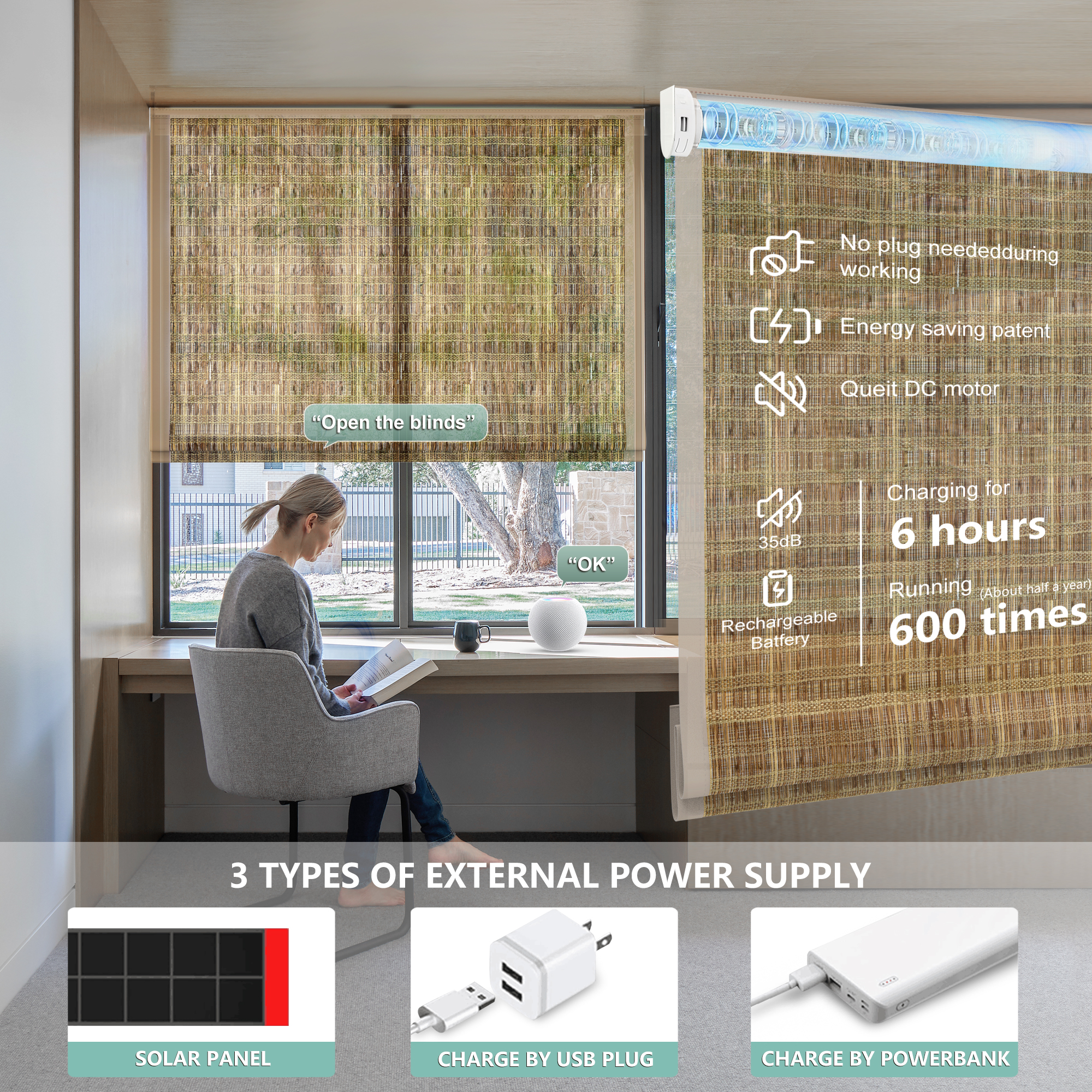 woven wood shades 70% blackout2
